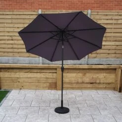 2.5m Grey Table Parasol -Garden Furniture Sales 2 5m grey table parasol p83677 173278 zoom