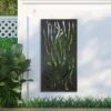 Amarelle Extra Large Decorative Flame Garden Screen Mirror