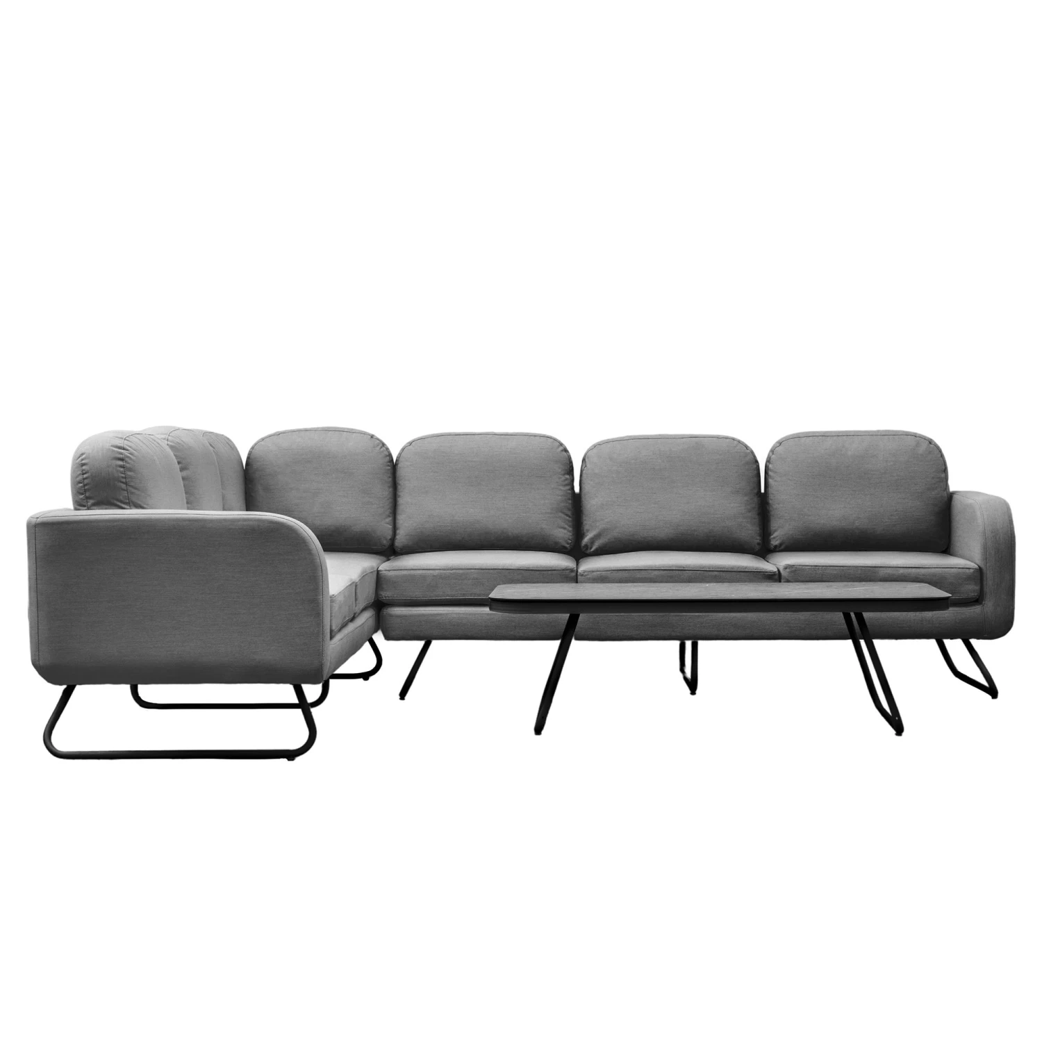 Ancona Slate Corner Lounge Set 5 Ancona Slate Corner Lounge Set - Image 5