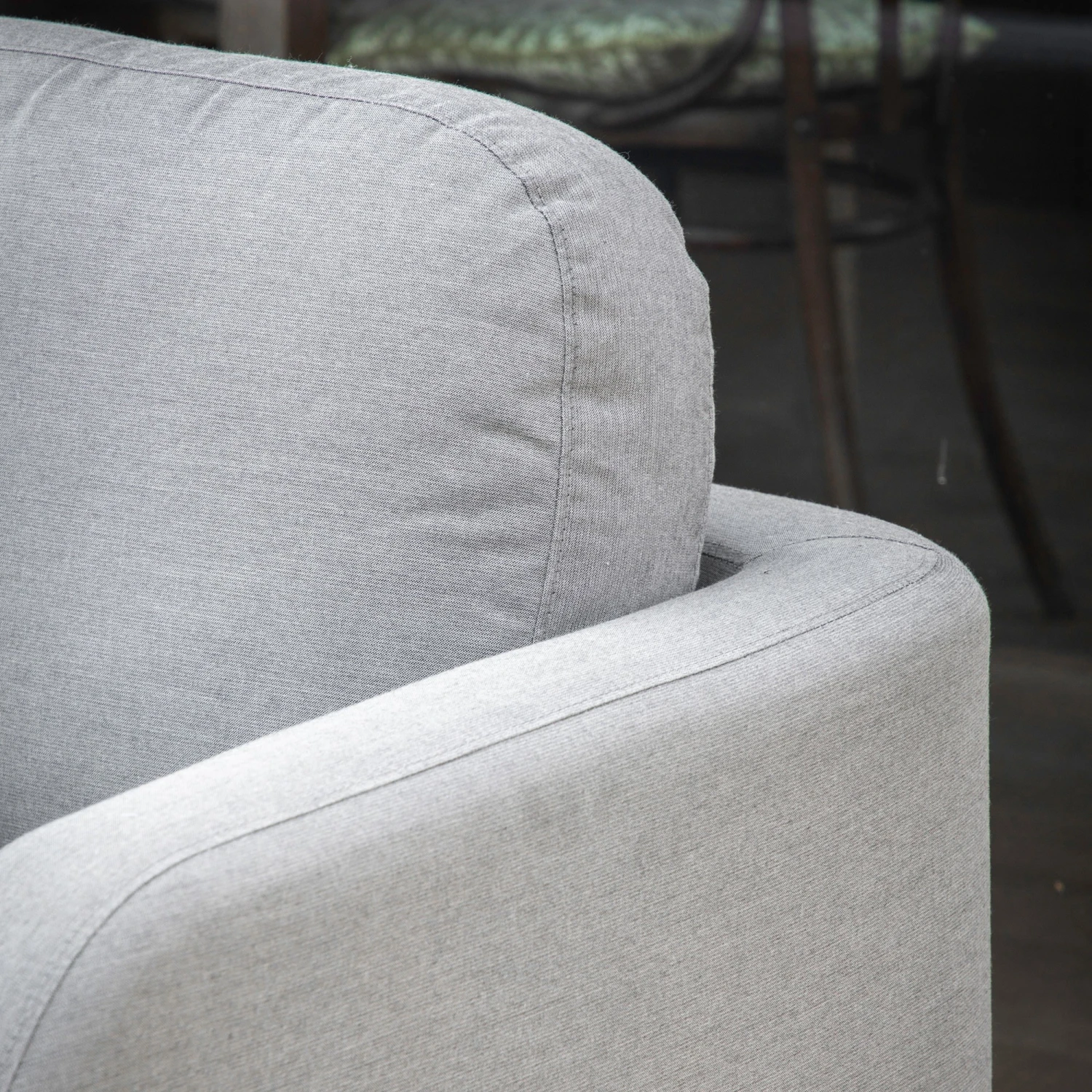 Ancona Slate Dining Set With Fire Pit Table 2 Ancona Slate Dining Set With Fire Pit Table - Image 2