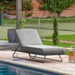 Ancona Slate Sun Lounger