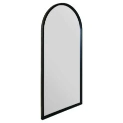 Arcus Black Metal Framed Arched Garden Wall Mirror - 120x60cm -Garden Furniture Sales arcus black metal framed arched garden wall mirror 120x60cm p85017 181488 zoom