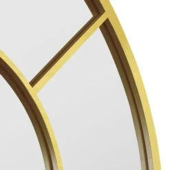 Arcus Gold Framed Arched Window Style Garden Mirror -Garden Furniture Sales arcus gold framed arched window style garden mirror p85111 182000 zoom