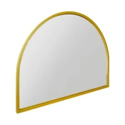Arcus Gold Metal Framed Arched Garden Wall Mirror - 125x90cm 11 Arcus Gold Metal Framed Arched Garden Wall Mirror - 125x90cm -Garden Furniture Sales arcus gold metal framed arched garden wall mirror 125x90cm p85044 181648 zoom