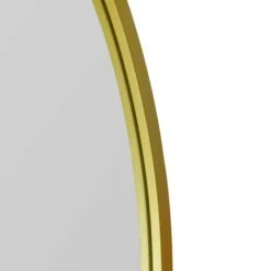 Arcus Gold Metal Framed Arched Garden Wall Mirror - 125x90cm 14 Arcus Gold Metal Framed Arched Garden Wall Mirror - 125x90cm -Garden Furniture Sales arcus gold metal framed arched garden wall mirror 125x90cm p85044 181651 zoom