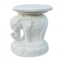 Bali Elephant Parasol Base With Drinks Table -Garden Furniture Sales bali elephant parasol base with drinks table p75877 119687 zoom