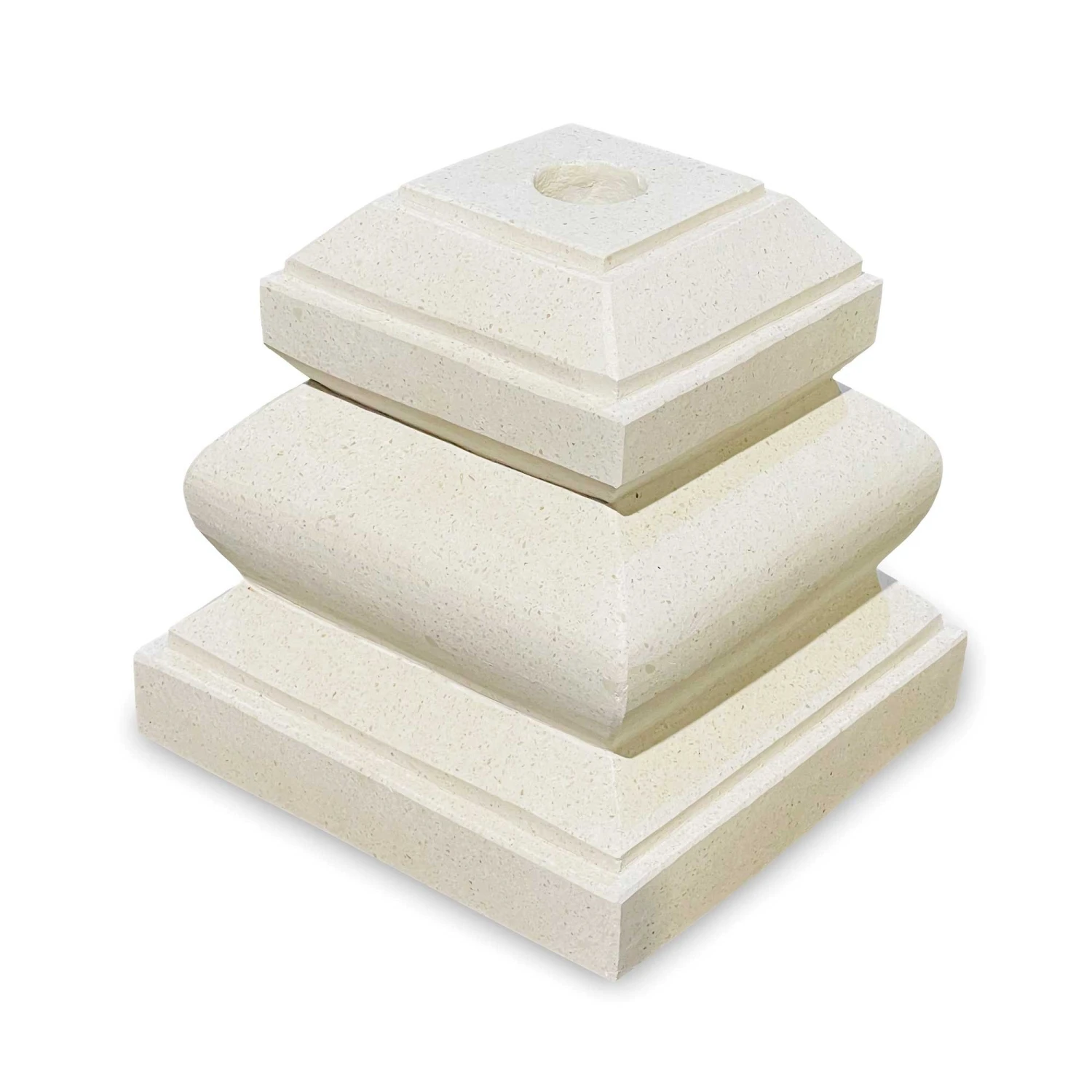 Bali Parasol Base (Terrazzo) White 1 Bali Parasol Base (Terrazzo) White