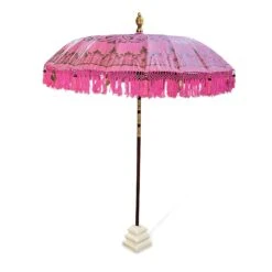 Bali Parasol Base (Terrazzo) White 5 Bali Parasol Base (Terrazzo) White -Garden Furniture Sales bali parasol base terrazzo white p71850 108449 zoom