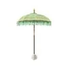 Bali Sun Parasol Mint And Gold 2m (With Pole Joint)