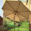 Beige Table Parasol