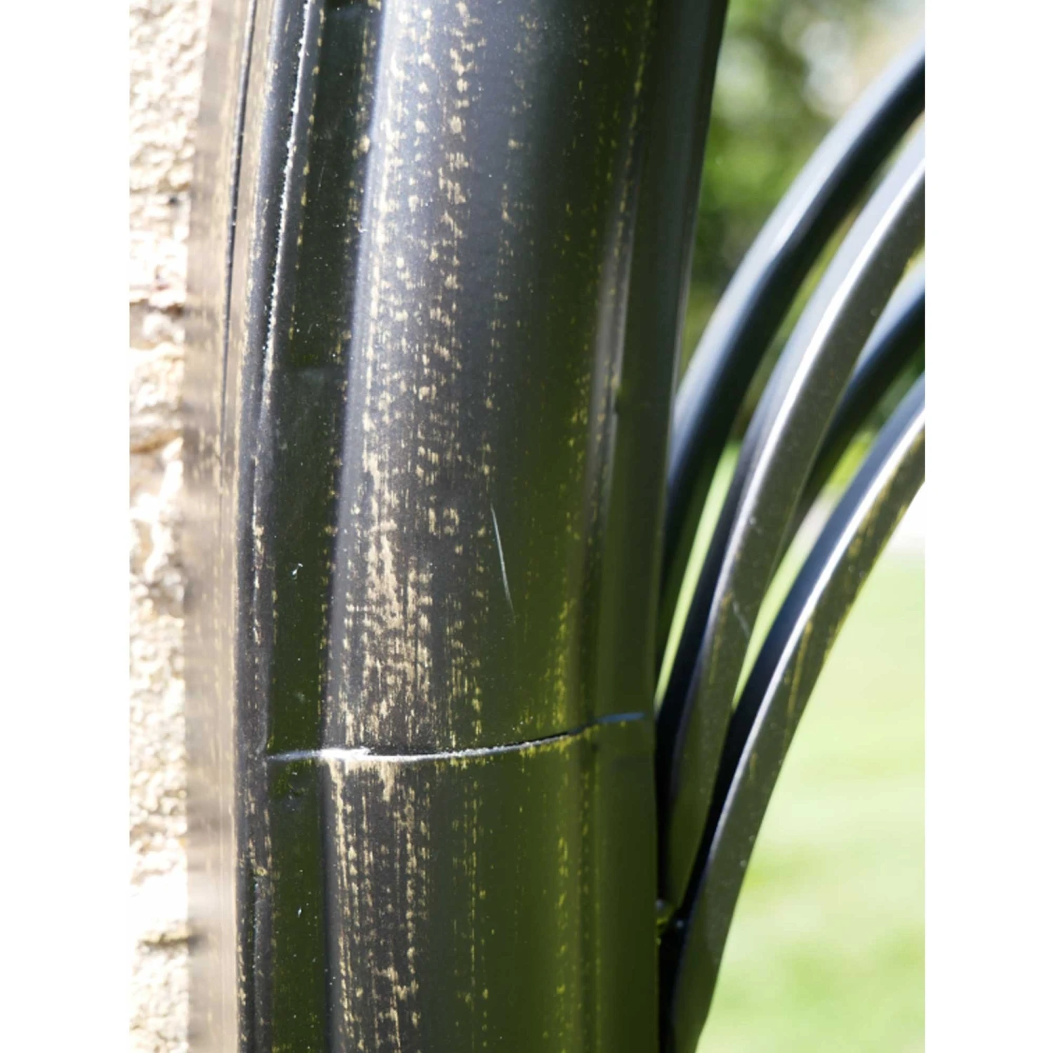 Black Arch Garden Mirror 3 Black Arch Garden Mirror - Image 3