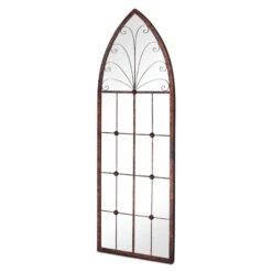 Garden Furniture Sales -Garden Furniture Sales chelsea metal arch shaped decorative window opening garden mirror p79282 137557 zoom