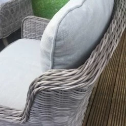 Danielle Grey Rattan 4 Seater Sofa Set -Garden Furniture Sales danielle grey rattan 4 seater sofa set p78425 133865 zoom