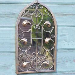 Dorset Arched Garden Accent Mirror