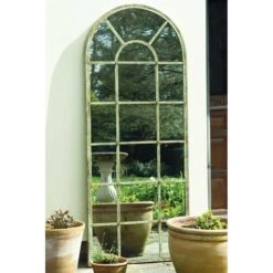Dorset Green Country Arch Large Garden Mirror -Garden Furniture Sales dorset green country arch large garden mirror p75689 118769 zoom