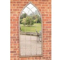 Dorset Rustic Arch Large Garden Mirror -Garden Furniture Sales dorset rustic arch large garden mirror p75654 118629 zoom