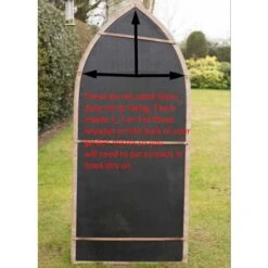 Dorset Rustic Arch Scroll Design Metal Garden Mirror -Garden Furniture Sales dorset rustic arch scroll design metal garden mirror p75583 118380 zoom