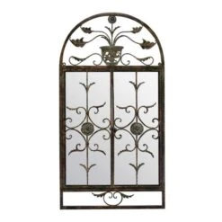 Dorset Rustic Scroll Large Garden Mirror -Garden Furniture Sales dorset rustic scroll large garden mirror p75697 118804 zoom