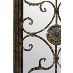 Dorset Rustic Scroll Large Garden Mirror -Garden Furniture Sales dorset rustic scroll large garden mirror p75697 118806 zoom