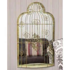 Dorset Shabby Chic Garden Accent Mirror 70x40cm -Garden Furniture Sales dorset shabby chic garden accent mirror 70x40cm p80638 158757 zoom