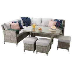 Edwina Special Grey Rattan Corner Sofa Dining Set 11 Edwina Special Grey Rattan Corner Sofa Dining Set -Garden Furniture Sales edwina special grey rattan corner sofa dining set p78444 133969 zoom