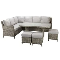 Edwina Special Grey Rattan Corner Sofa Dining Set 14 Edwina Special Grey Rattan Corner Sofa Dining Set -Garden Furniture Sales edwina special grey rattan corner sofa dining set p78444 133972 zoom