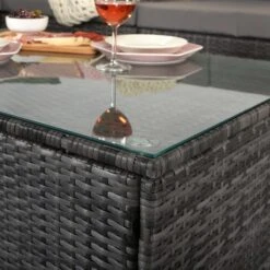 Evie Mixed Grey Rattan Modular Sofa Set -Garden Furniture Sales evie mixed grey rattan modular sofa set p78463 134308 zoom