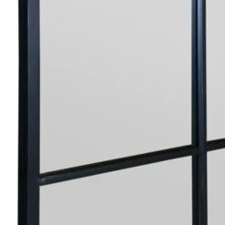 Fenestra Black Modern Window Frame Leaner / Wall Mirror -Garden Furniture Sales fenestra black modern window frame leaner wall mirror p85100 181904 zoom