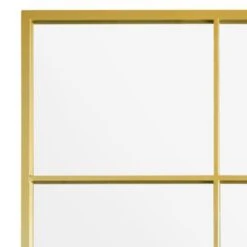 Fenestra Gold Modern Window Frame Leaner / Wall Mirror -Garden Furniture Sales fenestra gold modern window frame leaner wall mirror p85096 181890 zoom