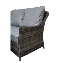 Francesca Grey Rattan Corner Sofa Dining Set With Lift Table -Garden Furniture Sales francesca grey rattan corner sofa dining set with lift table p78469 135400 zoom