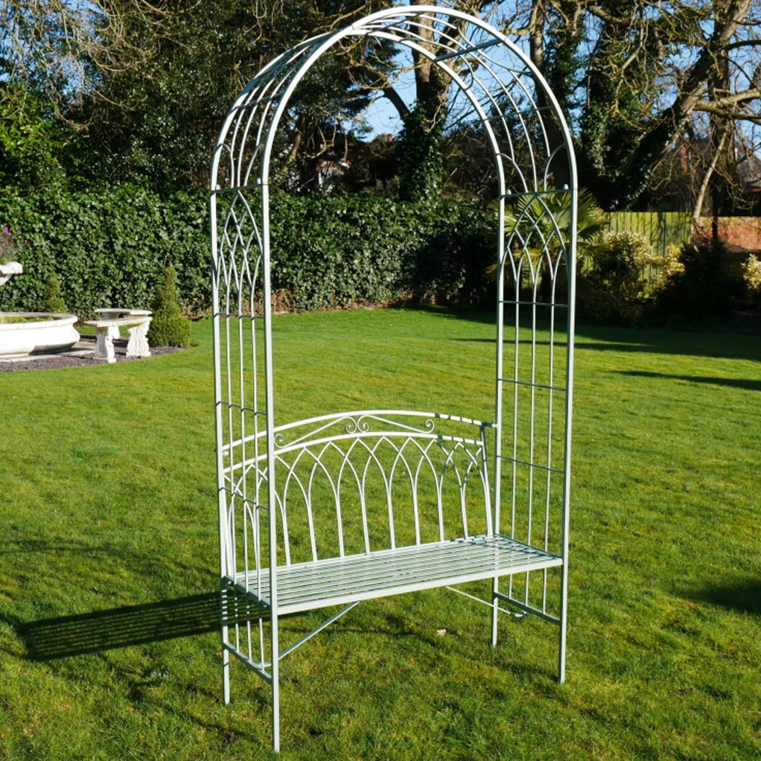 Garden Bench & Arch 2 Garden Bench & Arch - Image 2
