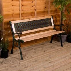 Garden Bench Cross Style