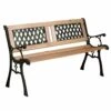 Garden Bench Twin Cross Style