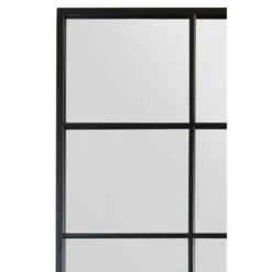 Genestra Black Modern Window Garden Wall Mirror -Garden Furniture Sales genestra black modern window garden wall mirror p85103 181948 image