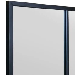 Genestra Black Modern Window Garden Wall Mirror -Garden Furniture Sales genestra black modern window garden wall mirror p85103 181949 zoom