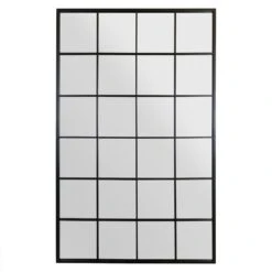 Garden Furniture Sales -Garden Furniture Sales genestra black modern window style garden wall mirror p85125 182116 zoom