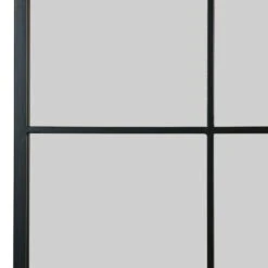 Genestra Black Modern Window Style Garden Wall Mirror -Garden Furniture Sales genestra black modern window style garden wall mirror p85125 182120 zoom