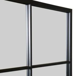 Genestra Black Modern Window Style Garden Wall Mirror -Garden Furniture Sales genestra black modern window style garden wall mirror p85125 182122 zoom