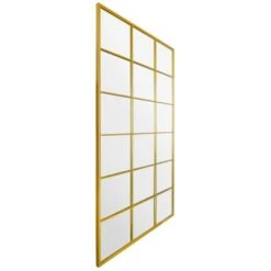 Genestra Gold Modern Window Garden Wall Mirror -Garden Furniture Sales genestra gold modern window garden wall mirror p85099 181895 zoom