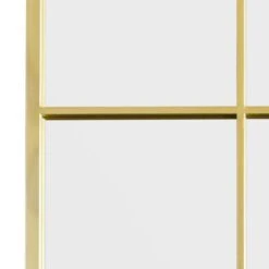 Genestra Narrow Gold Modern Window Style Garden Wall Mirror 13 Genestra Narrow Gold Modern Window Style Garden Wall Mirror -Garden Furniture Sales genestra narrow gold modern window style garden wall mirror p85147 182301 zoom