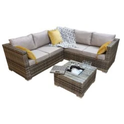 Georgia Brown Rattan Corner Sofa Set With Ice Bucket Coffee Table 12 Georgia Brown Rattan Corner Sofa Set With Ice Bucket Coffee Table -Garden Furniture Sales georgia brown rattan corner sofa set with ice bucket coffee table p78477 134448 zoom
