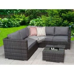 Georgia Grey Rattan Corner Sofa Set With Ice Bucket Coffee Table 10 Georgia Grey Rattan Corner Sofa Set With Ice Bucket Coffee Table -Garden Furniture Sales georgia grey rattan corner sofa set with ice bucket coffee table p78476 134435 zoom