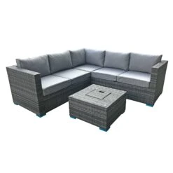 Georgia Grey Rattan Corner Sofa Set With Ice Bucket Coffee Table 15 Georgia Grey Rattan Corner Sofa Set With Ice Bucket Coffee Table -Garden Furniture Sales georgia grey rattan corner sofa set with ice bucket coffee table p78476 134440 zoom