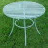 Green Metal Side Table