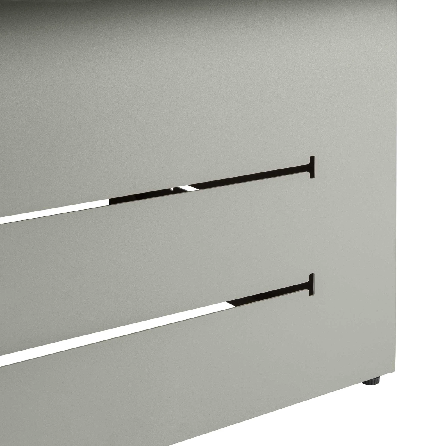 Grey Patterned Top Outdoor Coffee Table 3 Grey Patterned Top Outdoor Coffee Table - Image 3