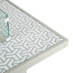 Grey Patterned Top Outdoor Coffee Table With Firepit -Garden Furniture Sales grey patterned top outdoor coffee table with firepit p76671 125227 zoom