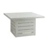 Grey Patterned Top Square Outdoor Dining Table