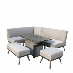 Kimmie Grey Fabric Sofa Set With Lift Table -Garden Furniture Sales kimmie grey fabric sofa set with lift table p78603 172981 zoom
