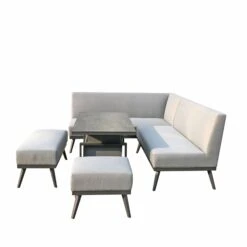 Kimmie Grey Fabric Sofa Set With Lift Table -Garden Furniture Sales kimmie grey fabric sofa set with lift table p78603 172983 zoom