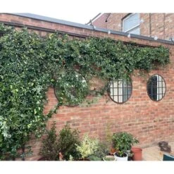 Kirkby Round Metal Decorative Garden Window Mirror 80x80cm -Garden Furniture Sales kirkby round metal decorative garden window mirror 80x80cm p80635 158742 zoom